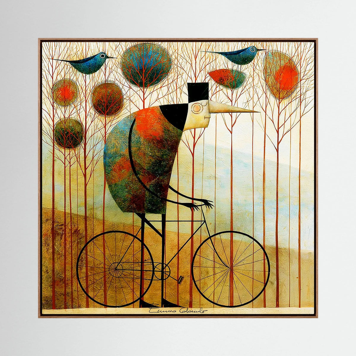 CICLISTA SERENO